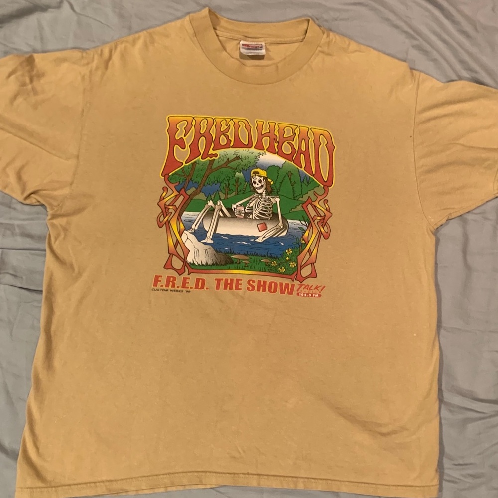 Vintage Grateful Dead inspired Fred Head t-shirt